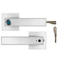 Smart Lock Home Office w/Key Security Fingerprint Door Lock Fingerprint Electronic Door Lock Semiconductor Anti Theft sidabras