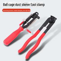 Automobilinių dulkių apsaugų ir žarnų spaustuvų replių rinkinys automobilių priežiūrai Thin Ball Cage Pliers (Red Handle) black