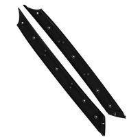 1Pair Passenger Side Windshield Trim Molding 861802V000 Stylish Front Windshield Garnish Molding black
