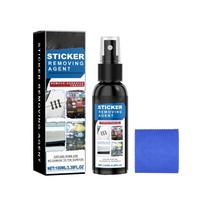 Automobilio lipdukų valiklis, lipnios priemonės valiklis automobilio stiklui, dažams, lipdukams valyti 100ml One Size black