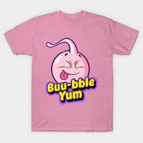 T Shirt Women Buu Bble Yum Harajuku Print Kawaii Tshirt Summer Short Sleeve Female T-Shirt Top Tee S rožinė