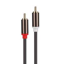 1,5 m RCA kištukui į XLR kištuką, dviejų eilių PVC laidas, skirtas adapterio kabeliui, skirtas RCA kištukui į XLR kištuką.