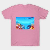 T Shirt Women Manta Bay Harajuku Print Kawaii Tshirt Summer Short Sleeve Female T-Shirt Top Tee S