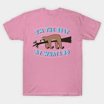T Shirt Women Im The Best At What I Do Harajuku Print Kawaii Tshirt Summer Short Sleeve Female T-Shirt Top Tee S
