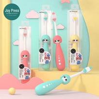 Mike vaikiškas minkštų šerelių animacinis dantų šepetėlis - lenkta galvutė, dantenų priežiūra, jautriems dantims, vienas pakelyje Single Pack white