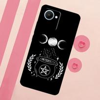 Raganavimas Okultizmas Pentagrama Dėklas Skirtas Realme C55 C53 C35 C33 C31 C30 C21Y C25s C15 C11 GT Neo 5 3T 2T 9 10 11 Pro Plus Realme 8Pro