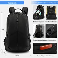 Unisex Vandeniui atspari motociklininko šalmo kuprinė - Didelės talpos saugykla 28 Inch