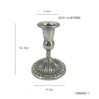 Vienagalvis metalinis žvakidė Romantiškos vestuvių dekoracijos Geležies meno žvakidės Svetainės žvakių šviesos vakarienės dekoracija