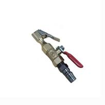 Durable 9.5cm Tire Inflator Chuck Quick Car Deflation Switch Metal Tire Inflator Nozzle for Tire Inflation