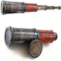 Spyglass Decorative Telescope  Pirate Style Scope Scout Gift Her Majesty 50.8 cm