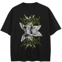 Streetwear Juokingi Grafiniai Marškinėliai Medvilniniai Marškinėliai Unisex Viršūnės Vasariniai Marškinėliai Trumpomis Rankovėmis S juoda