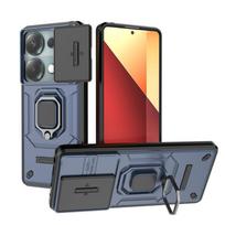 Dėklas Poco M6 Pro 4G, šarvuoti telefono dėklai su magnetiniu žiedu automobiliui, skirti Xiaomi Poko Little M6 M 6 Pro M6pro Pocom6pro 4G galiniam dangteliui For Poco M6 Pro 4G