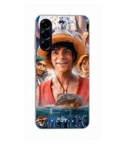 Case - Maniacase - Samsung Galaxy A26 - Silicone - Soft - Luffy One Piece juoda