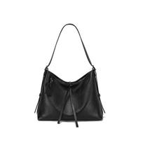 Genuine Leather Women's Bag Lazy Top Layer Cow Skin Vegetable Tanned Cow Pittot Bag Large Capacity Shoulder Crossbody Bag juoda