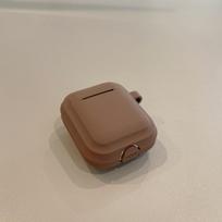 „AirPods 3“ dėklas Minkštas silikoninis dulkėms atsparus dulkių kištukas „Khaki Brown“ belaidžiai ausinių dėklai, skirti „Apple Airpods 1 2 3 Pro“ apsauginiam dangtelio apvalkalui for airpods pro chaki