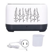 Humidifier 200ml White Hollow Flame Ultrasonic Atomization Silent Aroma Diffuser Humidifier black