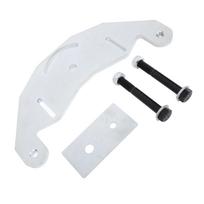 4PCS Belt Grinder D Backing Plate High Strength Metal D Shaped Backing Plate with Bolts for 2x72 Or