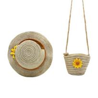 Kaimiškas Boho Sieninis Gėlių Vazonas Šiaudinė Skrybėlė Pečių Krepšys Gėlių Vazonas Derva Bonsai Augalų Vazonas Vidui Laukui Balkono Sodo Dekoras Sukulentai Džiovintos Gėlės Sets