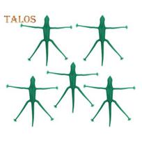 5 Pcs Frog Plant Stand Lizard-shaped Plant Fixture Clip Plant Stem Hugger Climbing Plants Support Structure for Small Potted Plants Succulents 5pcs