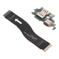 Charging Port Dock Connector Professional USB C Charging Port Flex Cable for Samsung for Galaxy S21 black