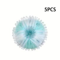 5-Pack Reusable Pet Hair Removal Balls - Laundry Lint Catchers For Dog/Cat Fur On Clothes, Bedding & Bathroom, Multi-Use Cleaner 5 Pieces white