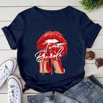 NEW Bride To Be Squad Evjf T Shirt Chic High Heels Red Lips Team Bride T Shirts Pink Bachelorette Hen Party Bridesmaid Tops Tee Unisex S red