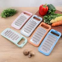 Daugiafunkcinė dvipusė tarka daržovėms, cukinijoms ir bulvėms Dual-Sided Grater - Orange