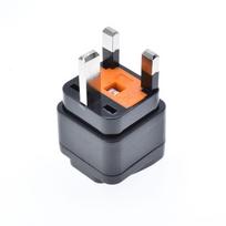 WY-7S Travel Adapter: UK/Singapore/Hong Kong Multi-Purpose Plug with 13A Fuse, British Standard, CE Certified.