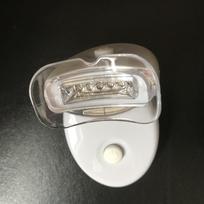 Qiao Qiang Nešiojama Mini Balinanti Dantų Lempa su Geliu, Šalto Šviesos Technologija, Balta/Mėlyna