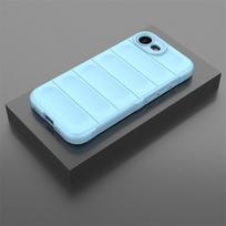 Dėklas iPhone 16e Dėklas Apple iPhone 16e Viršelis Funda Neslystantis Smūgiams Atsparus Silikoninis Apsauginis Telefono Galinis Dangtelis iPhone 16e For iPhone 16e white