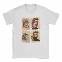 Science Turtles T-Shirt Unisex Mutant Ninja Short Sleeve Humor Tee Shirt O-Neck Funny Tops Printed Graphic T Shirt Cosplay Tees S