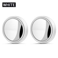 360 Degree Adjustable Blind Spot Mirror Car Reversing Auxiliary Rearview Suction Cup Convex Mirror Round Frame Adjustable Wide Angle Mirror 2pcs/set balta