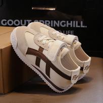 2024 Children's Baby Casual Shoes White Soft Microfiber Leather Boys Girls Baby Shoes Four Seasons Kids Baby Sneakers 21 ruda