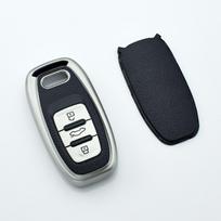 TPU Car Remote Smart Key Cover Case Shell for A1 A3 A4 A5 A6 A7 A8 Quattro Q3 Q5 Q7 2009-2015 Accessories