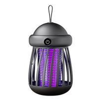 Mini Gnats Zapper USB Powered Electric Shock Fly Zapper with UV LED Light pilka