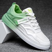 Autumn Breathable Men's Shoes 2025 New Hong Kong Style Low-Top Sports Small Whiteboard Shoes Men's Mesh Casual Tennis Shoes Trendy Shoes 39