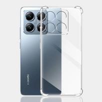 For Xiaomi 14T Pro Case Clear Silicone Soft Phone Case For Xiaomi 14T 14tPro Transparent Shockproof Airbag Protect Back Cover For Xiaomi 14T