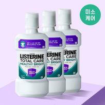 Listerine Liquid Total Care Healthy Bright 750ml Triple Plan (Bright Smile)