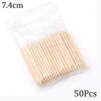 Nail Art Wear Nail Tools Orange Wooden Stick Dead Skin Push Color Wooden Stick 74 114 178Mm Dot Drill Double Head Orange Wooden Stick