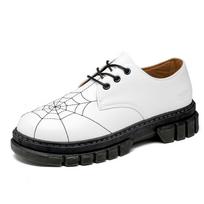 Classic White Leather Shoes Men Designer Fashion Men's Oxford Shoe Dress Casual Platform Formal Shoes for Men chaussure hommes 39