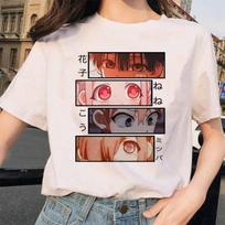 Toilet Bound Hanako Kun Print T Shirts Women Harajuku Ullzang Fashion T-shirt 90s Graphic Funny Unisex Tshirt Summer Top Tee FeUnisex L