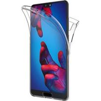 Huawei P20 PRO Case - Full Body Transparent TPU Gel Case Cover Front Back Protection Soft Silicone Phonillico® skaidri
