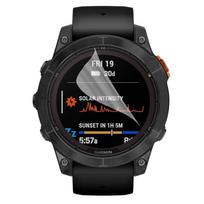 Screen Protector for Garmin Fenix 7 Pro [6 Pack] Ultra Thin Resistant Protective Plastic Film Phonillico skaidri