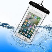 Waterproof Touch Pouch for IPHONE X Smartphone Water Beach IPX8 Waterproof Case (BLACK)
