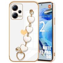 Case - Xiaomi - Redmi Note 12 Pro 5G - Silicone TPU - Shockproof - Heart Pattern