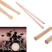1 pora bosinio būgno lazdelių būgnininko lazdelių būgnų rinkinys lazdos praktikos instrumentų priedai
