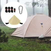 Tarp Connecting Cap Tent Connect Hat Camping Accessory Versatile Waterproof Modern for Hiking chaki