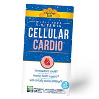 B vitamins for the heart, Whole Food B-Vitamin Cellular Cardio, Country Life 60vegcaps (36124116) 60vcaps