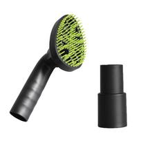 Gyvūnų šepečio+Adapteris Visiems dulkių siurbliams, vidinis skersmuo 32mm/35mm, PP plastikas black