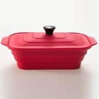 Metre Rectangular Steamer L Framboise Français 803-L-RD